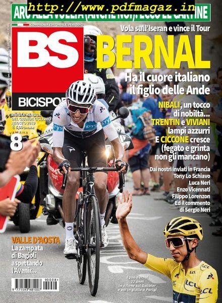 Bicisport – Agosto 2019 Cover