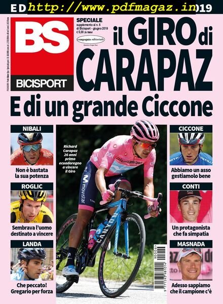 Bicisport – Speciale Giro 2019 Cover