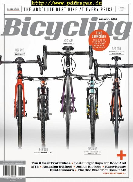 Bicycling South Africa – January 2020 Cover