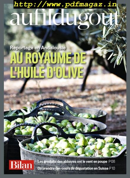 Bilan – Au fil du gout – Hiver 2019 Cover