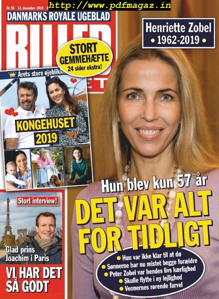 Billed-Bladet – 12 december 2019 Cover
