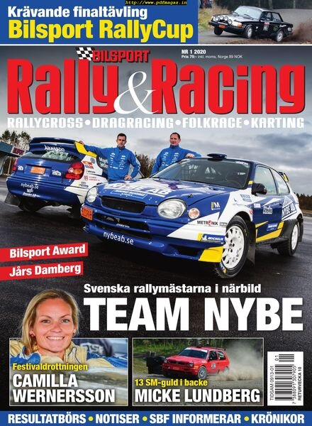 Bilsport Rally & Racing – 19 december 2019 Cover