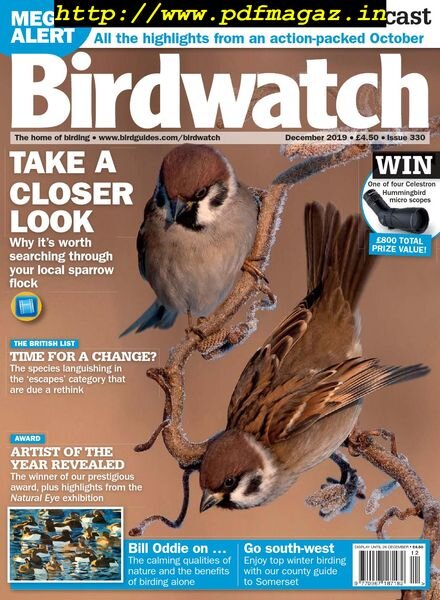 Birdwatch UK – December 2019 Cover