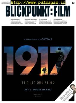 Blickpunkt Film – 16 Dezember 2019