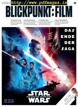 Blickpunkt Film – 18 November 2019