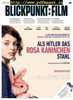 Blickpunkt Film – 2 Dezember 2019