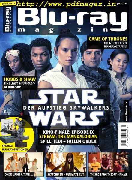 Blu-ray Magazin – Dezember 2019 Cover