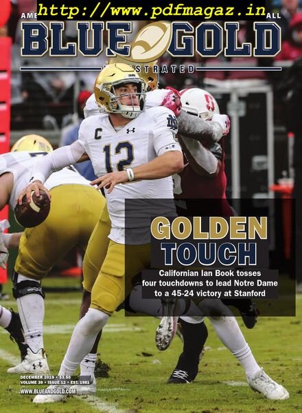Blue and Gold Illustrated – December 2019 Cover