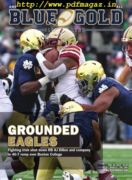 Blue and Gold Illustrated – November 30, 2019 Cover