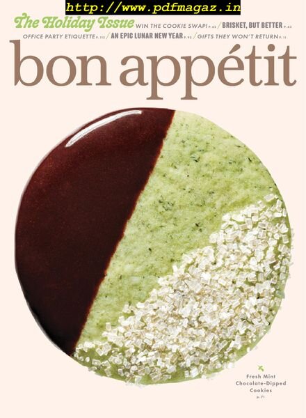 Bon Appetit – December 2019 Cover