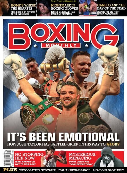 Boxing Monthly – December 2019 Cover