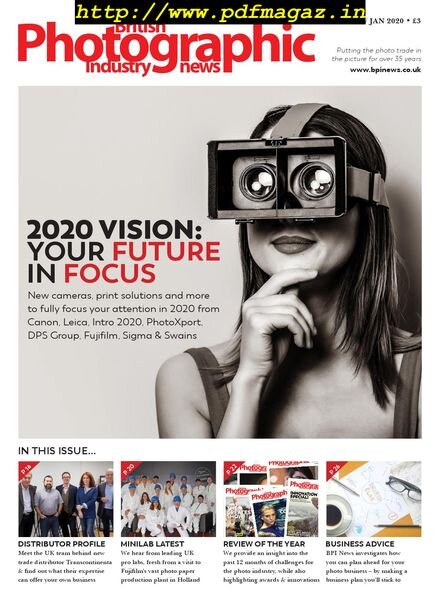 British Photographic Industry News – December 2019-January 2020 Cover