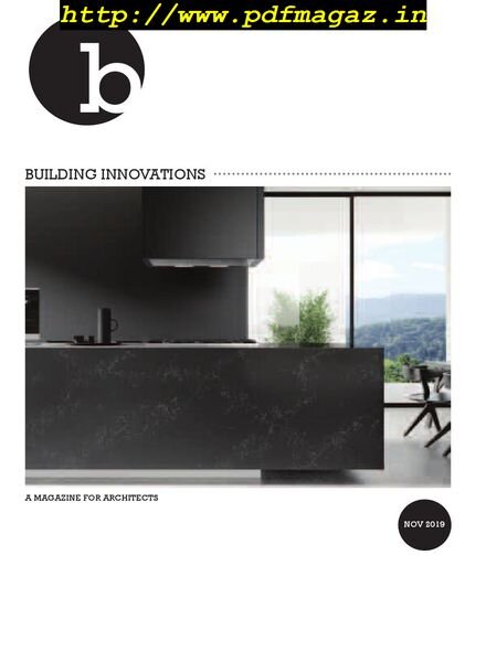 Building Innovations – November 2019 Cover