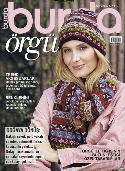 Burda Turkiye – 28 Kasim 2019 Cover