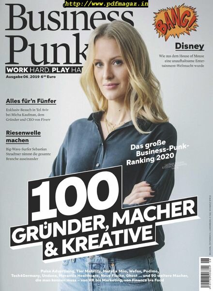 Business Punk – November 2019 Cover