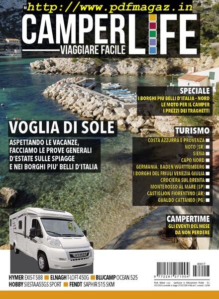 Camper Life – Maggio 2014 Cover
