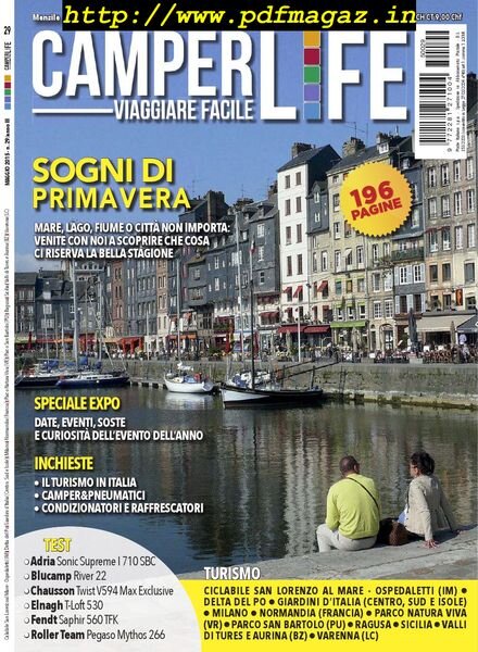 Camper Life – Maggio 2015 Cover