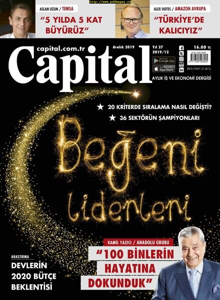 Capital – 02 Aralik 2019 Cover
