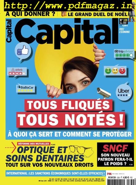 Capital France – Decembre 2019 Cover
