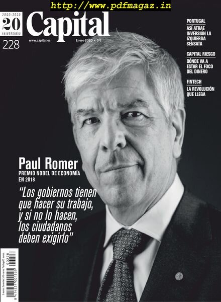 Capital Spain – enero 2020 Cover