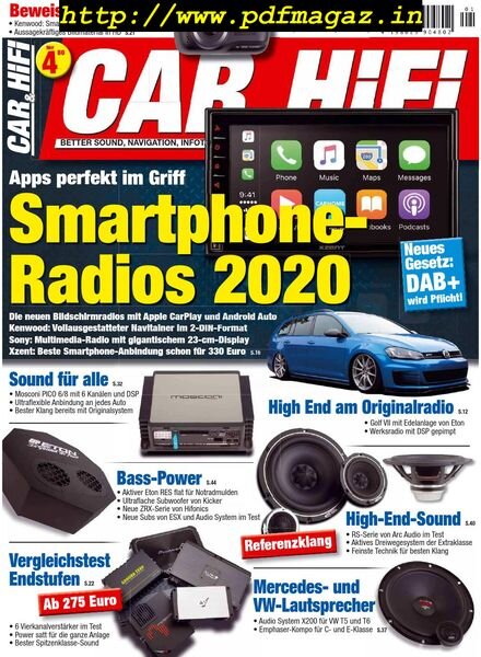 Car & Hifi – Januar-Februar 2020 Cover