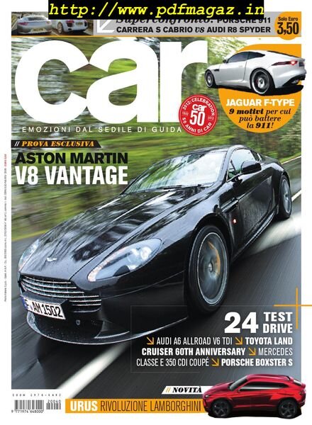 Car Italia – Giugno 2012 Cover
