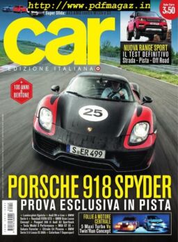 Car Italia – Luglio-Agosto 2013