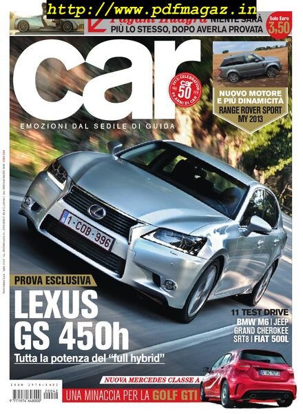 Car Italia – Settembre-Ottobre 2012 Cover