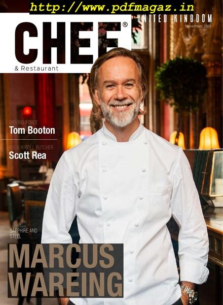 Chef & Restaurant Magazine – November 2019 Cover