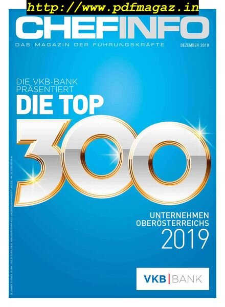 Chefinfo – Dezember 2019 Cover