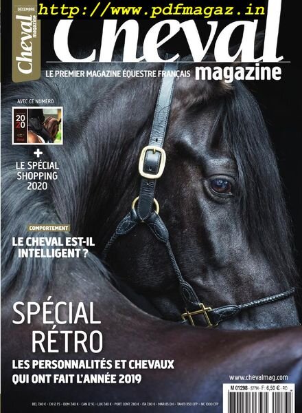 Cheval Magazine – decembre 2019 Cover