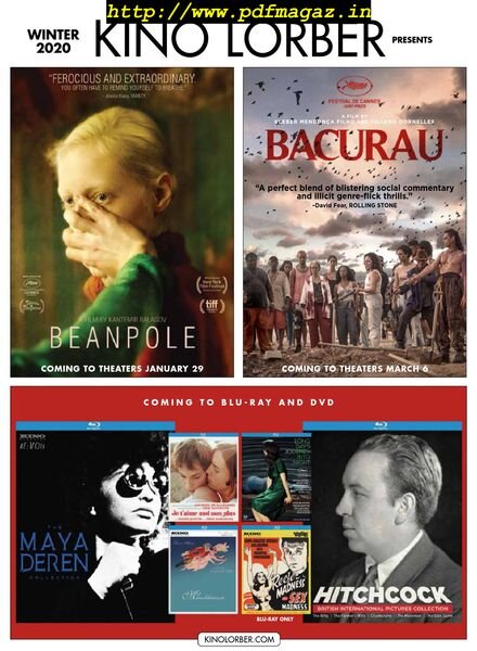 Cinema Scope – December 2019 Cover