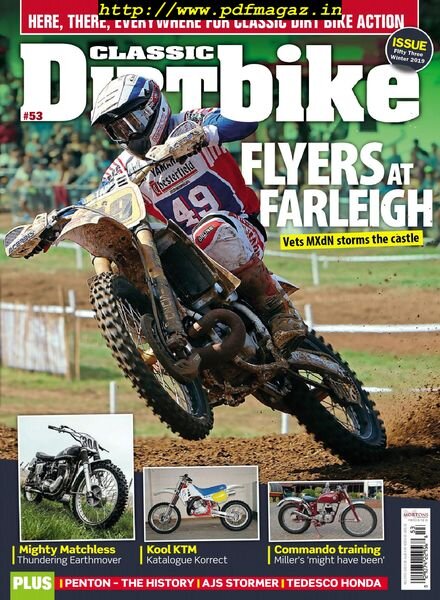 Classic Dirt Bike – November 2019 Cover