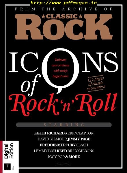 Classic Rock UK – Icons of Rock ‘n’ Roll (2019) Cover