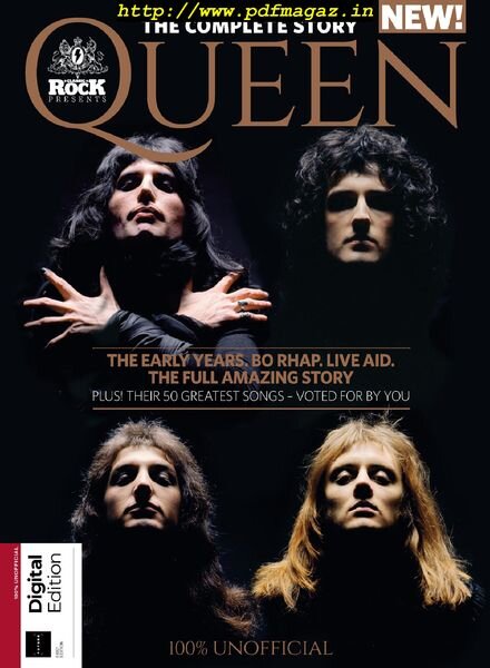 Classic Rock UK – The Complete Story Queen June 2019 Cover