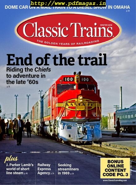 Classic Trains – December 2019 Cover