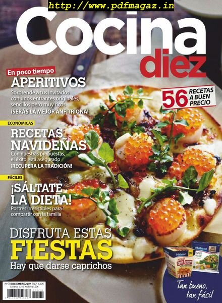 Cocina Diez – diciembre 2019 Cover