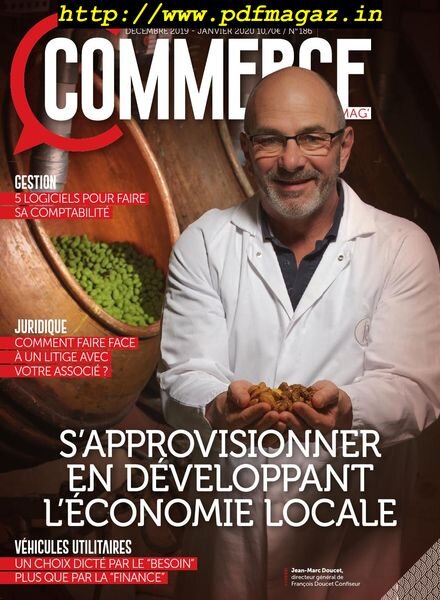 Commerce Magazine – decembre 2019 Cover
