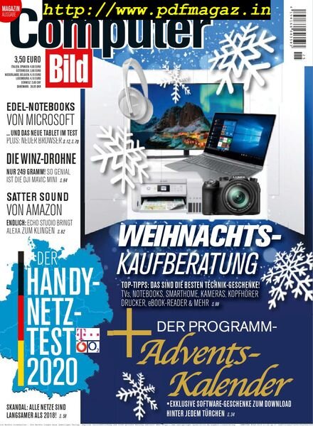 Computer Bild Germany – 22 November 2019 Cover