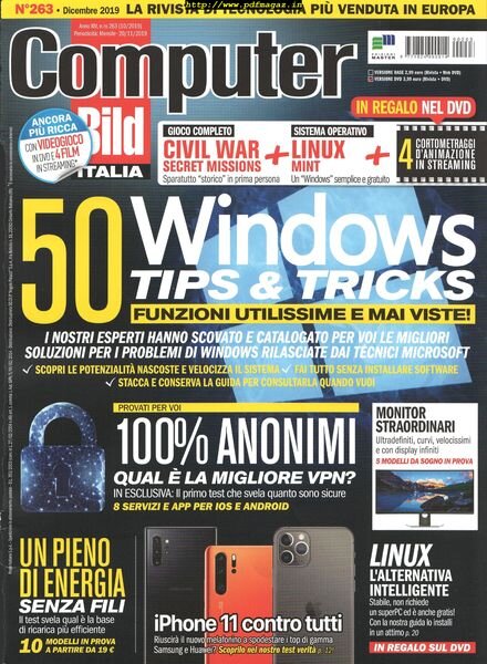 Computer Bild Italia – Dicembre 2019 Cover