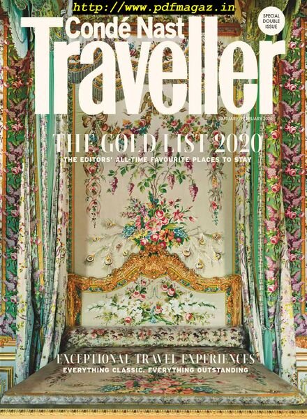 Conde Nast Traveller UK – January 2020 Cover