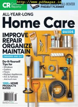 Consumer Reports – All Year Long Home Care Guide 2019