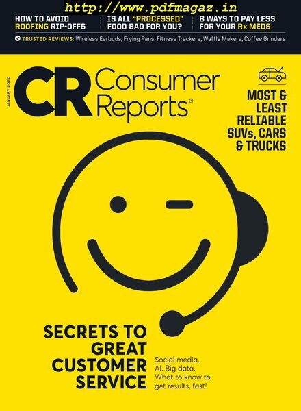 Consumer Reports – January 2020 Cover