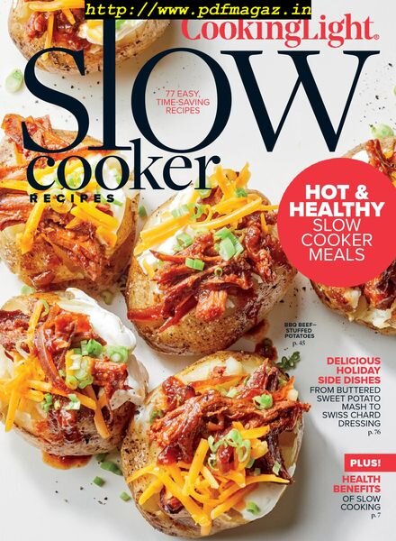 Cooking Light Bookazines – Slow Cooker (2019) Cover
