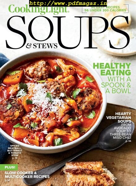 Cooking Light – Soups & Stews (2019) Cover