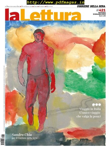 Corriere della Sera La Lettura – 22 dicembre 2019 Cover