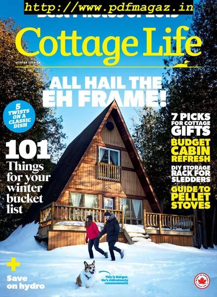 Cottage Life – Winter 2019-2020 Cover