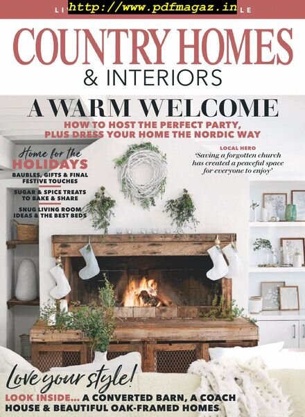 Country Homes & Interiors – January 2020 Cover