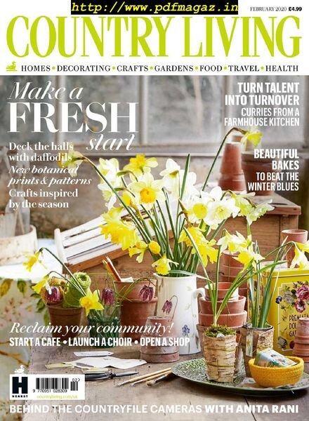 Country Living UK – February 2020 Cover