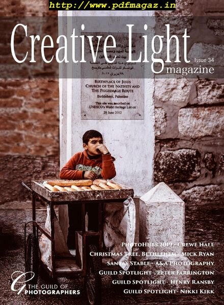Creative Light – Issue 34, 2019 Cover